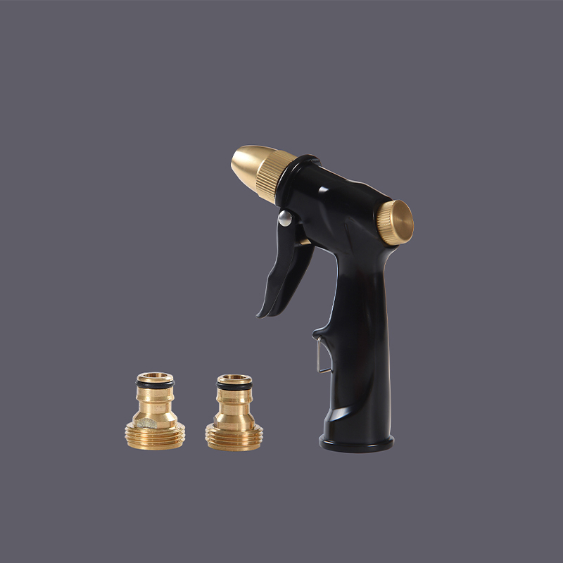 Ugelli per tubi da giardino con impugnatura a pistola regolabile in metallo